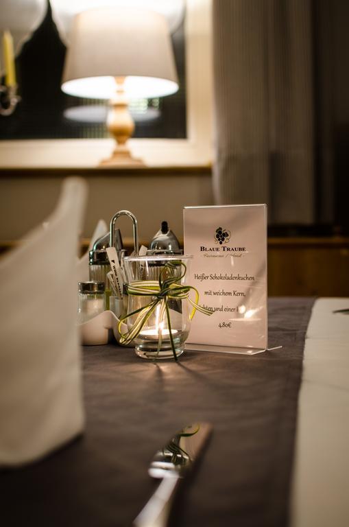 Hotel Blaue Traube 쇼네우 외부 사진